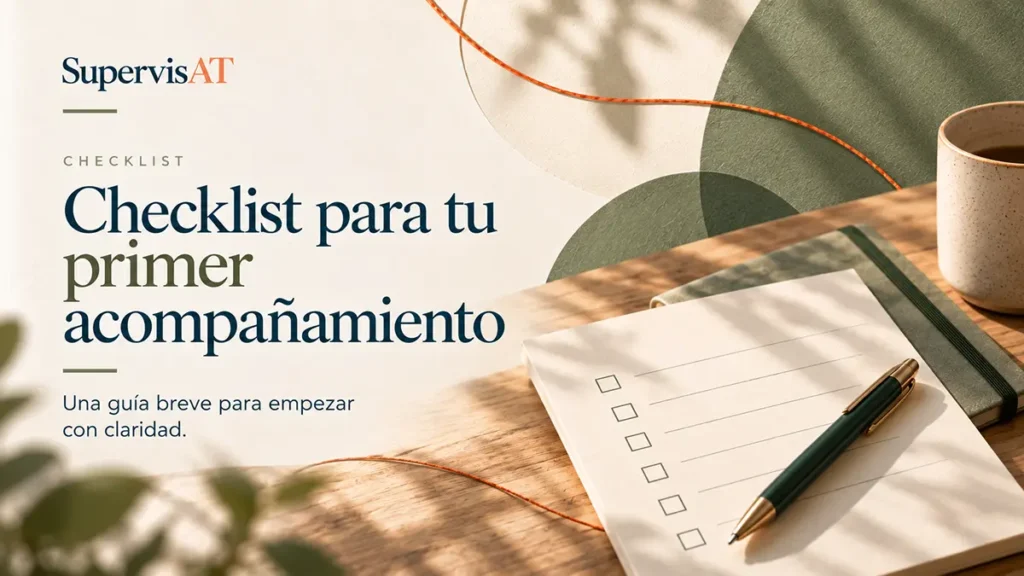 Preview CHECKLIST PARA TU PRIMER ACOMPANAMIENTO